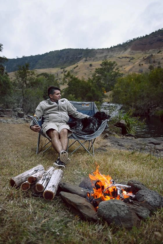 Oztrail Galaxy 2 Seater Chair 4 Oztrail Galaxy 2 Seater Chair - Image 2