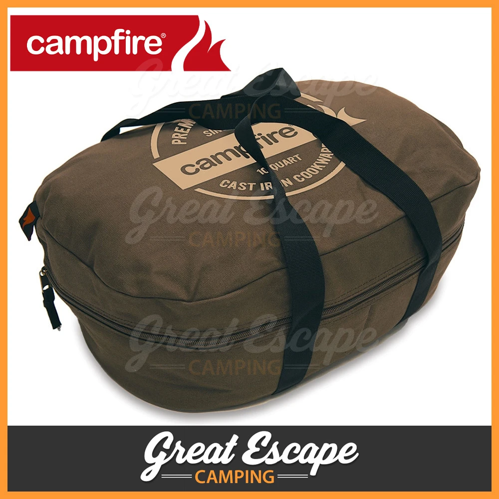 Campfire Canvas Camp Oven Bag 10 Quart 4 Campfire Canvas Camp Oven Bag 10 Quart - Image 2
