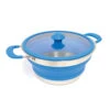Pop Up Stainless Steel Cooking Pot 3L 1 Pop Up Stainless Steel Cooking Pot 3L -Camping Equipment Sale 10000370