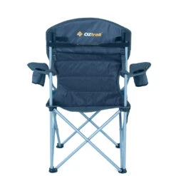 Oztrail Deluxe Arm Chair Blue -Camping Equipment Sale 10000391 4