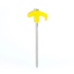 Oztrail Galvanised Steel Screw Peg 16 Piece Set 10 Oztrail Galvanised Steel Screw Peg 16 Piece Set -Camping Equipment Sale 10000436 2