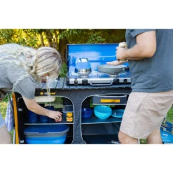 OZtrail Deluxe Camp Kitchen With Sink And Light Pole 13 OZtrail Deluxe Camp Kitchen With Sink And Light Pole -Camping Equipment Sale 10000457 5