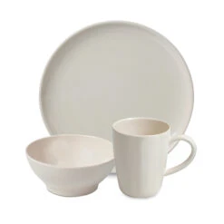 Campfire Bamboo Dinner Set 12 Piece - Cream