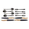 Campfire Cutlery Set - 12PC -Camping Equipment Sale 10000787