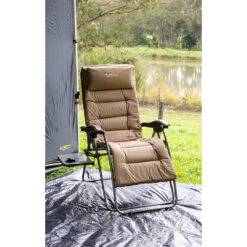 OZtrail Sun Lounge Brampton With Side Table -Camping Equipment Sale 10000805 2