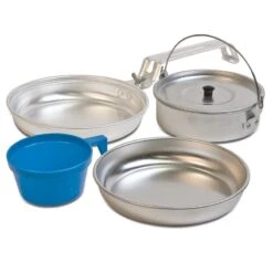 Elemental Aluminium Mess Kit 5 Piece 7 Elemental Aluminium Mess Kit 5 Piece -Camping Equipment Sale 585043 2