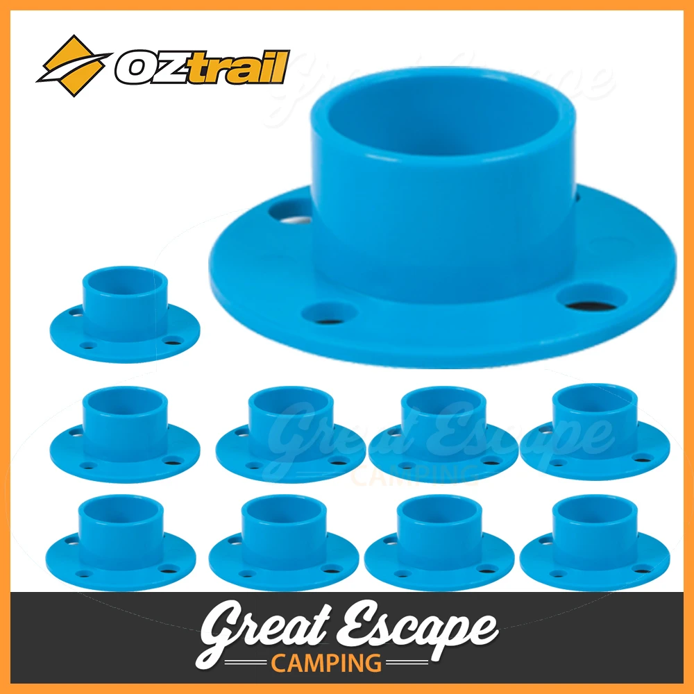 Oztrail Ground Plate Tent Pole Ground Plate 10 Pack 3 Oztrail Ground Plate Tent Pole Ground Plate 10 Pack