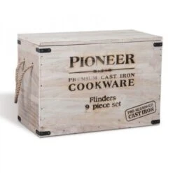 Campfire Cast Iron Boxed Set - 9 Piece -Camping Equipment Sale 621109 2