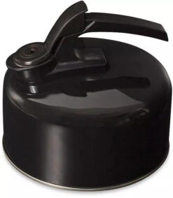Campfire 2L Stainless Steel Whistling Kettle Black
