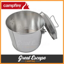 Campfire 3L Tin Billy Can With Lid 7 Campfire 3L Tin Billy Can With Lid -Camping Equipment Sale BI6080 2