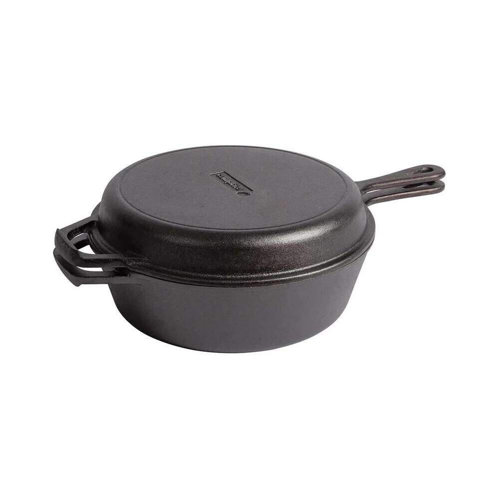 Campfire Cast Iron Quart Combo Cooker 3 Campfire Cast Iron Quart Combo Cooker
