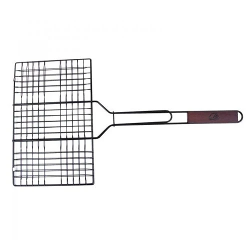 Campfire Hamburger/Steak Basket Non-Stick 3 Campfire Hamburger/Steak Basket Non-Stick