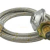 Companion Gas Hose With Regulator 3/8 SAE 120cm 2 Companion Gas Hose With Regulator 3/8 SAE 120cm -Camping Equipment Sale HSB1200POL