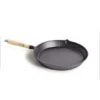 Campfire Frypan Cast Iron Round 25cm 2 Campfire Frypan Cast Iron Round 25cm -Camping Equipment Sale P91M 09