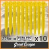 Supa Peg Sand Peg 225mm 10 Pack -Camping Equipment Sale PLY162x10