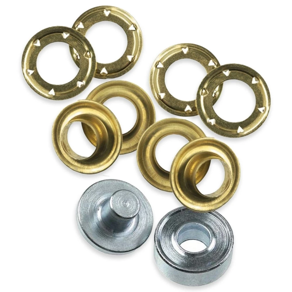 Oztrail Eyelet Tool And 10 Eyelets Set - Size #6 3 Oztrail Eyelet Tool And 10 Eyelets Set - Size #6