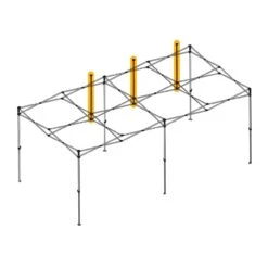 OZtrail Deluxe Gazebo Canopy Pole 9 OZtrail Deluxe Gazebo Canopy Pole -Camping Equipment Sale ZZ 153 00014 D 3